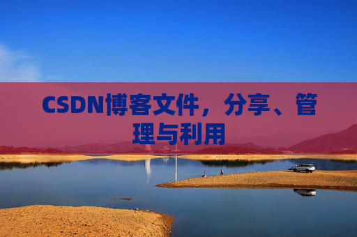 CSDN博客文件，分享、管理与利用